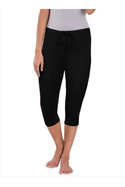 JOCKEY بنطلون رياضي نسائي من BU-Knit 1390-01 باللون الأسود
