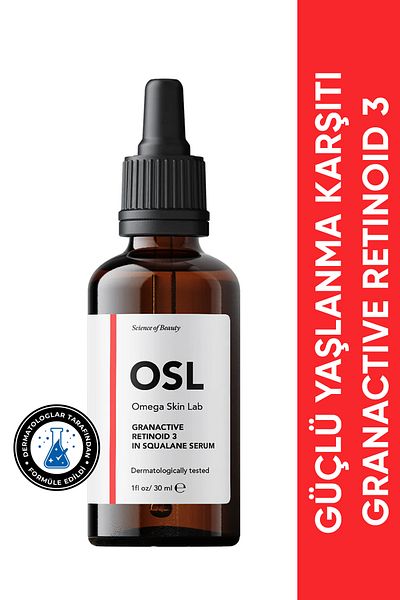 OSL Omega Skin Lab Granactive Retinoid 3 % in Squalen-Serum, 30 ml