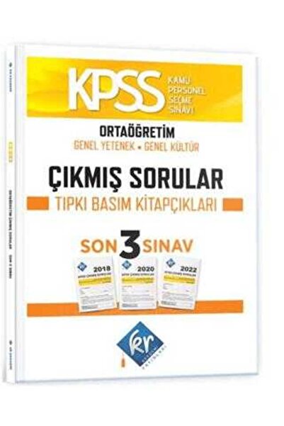 İndeks Akademi Yayıncılık KR Akademi Yayınları KPSS Ortaöğretim Genel Yetenek...