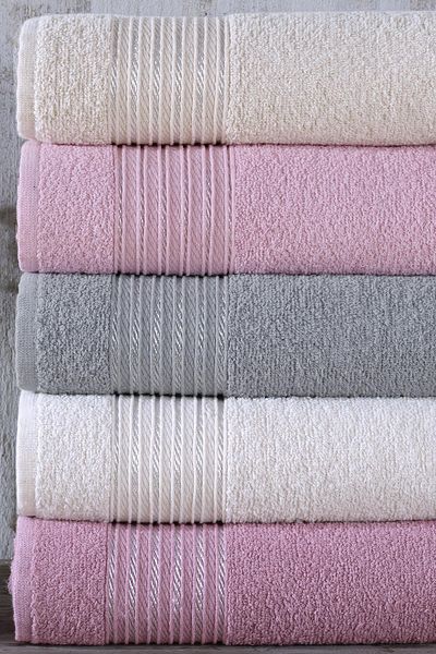 Zeynep Tekstil Gama| Set de 10 prosoape 50x90 cm pentru mâini și față