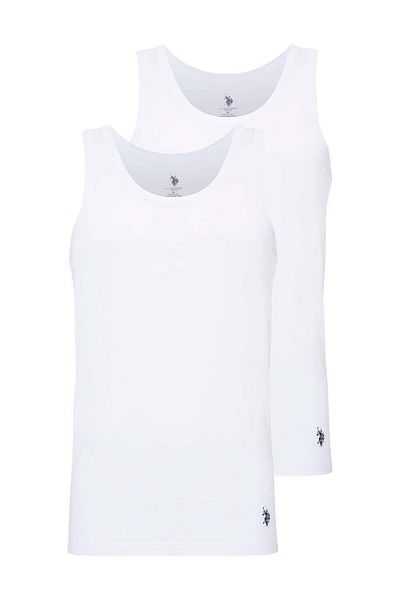 U.S. Polo Assn. U.S. Polo Assn. Men's Strappy Cotton 2 Piece Boxed Singlet