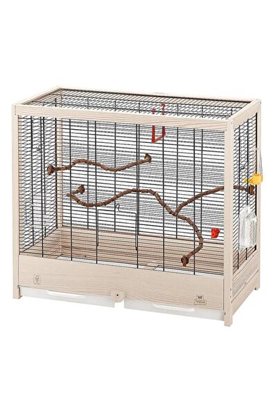 Ferplast Guilietta 5 Kuş Kafesi Siyah Tel