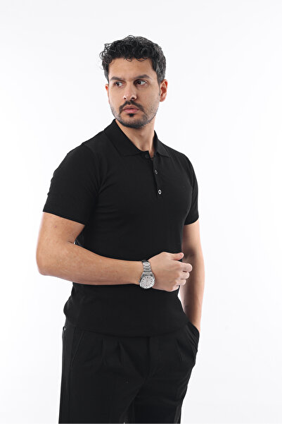İDS COLLECTİON ERKEK VİSKOZ KARIŞIMLI TRİKO POLO T-SHIRT 3 DÜĞMELİ ESNEK VE NEFES ALAN KALİTELİ