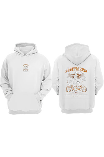 Anetos Sagıttarıus Horse Design Rucsac cu imprimeu Alb Swea tricou