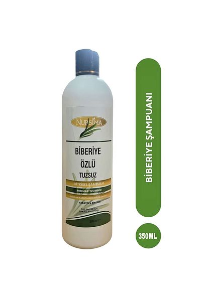 Nursima 350ml Rosemary Shampoo with Keratin, Biotin and Collagen Extract for Anti-Spill and Fast Growth