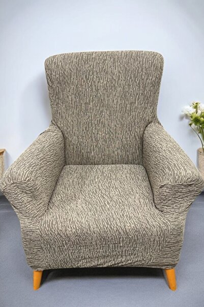 MADAME BELLA Flexible Jacquard Cotton Stretch - Washable Sofa Cover (FOR SING...