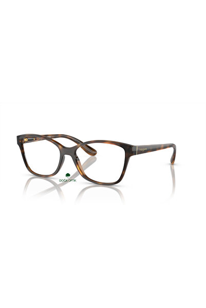 Vogue نظارات طبيعية بصرية VO2998 54-16 بإطار أزرق لحماية الرؤية الليلية