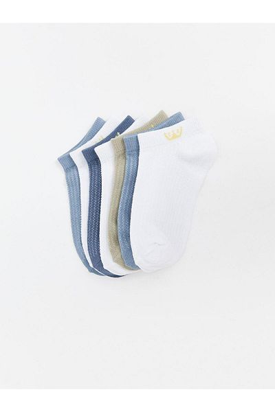 LC Waikiki LCW Детски чорапи със смесени шарки за момче, 7 пакета