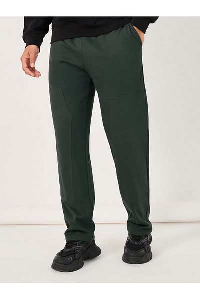 Styli Carpenter Fit Fleece Open Hem Joggers