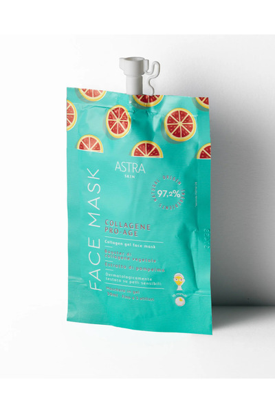 Astra قناع الوجه بالكولاجين لمكافحة علامات تقدم السن 30 مل