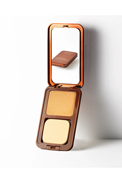 Astra كريم أساس مضغوط - فاتح 02