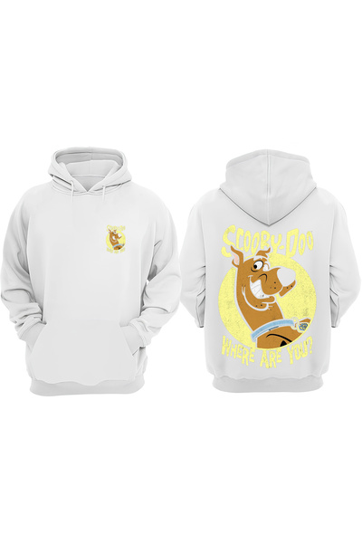 Anetos Scooby Doo Design Rucsac cu imprimeu Alb Swea tricou