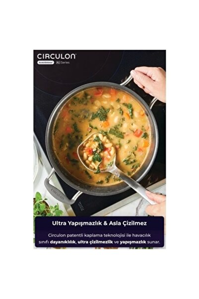 Circulon Glass Lid Pot 24 cm