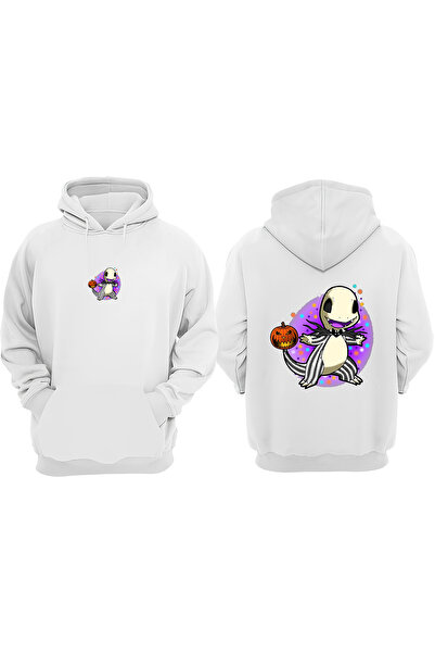 Anetos Pokemon Halloween personaj Design Rucsac cu imprimeu Alb Swea tricou