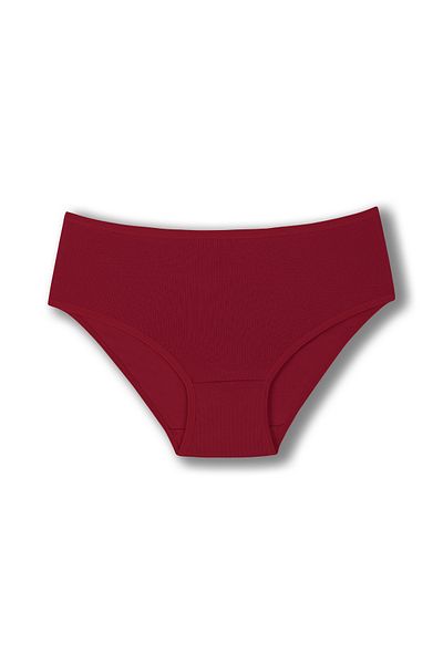 HNX 4 Pack Cotton Ribbed High Waist Plus Size Women's Panties