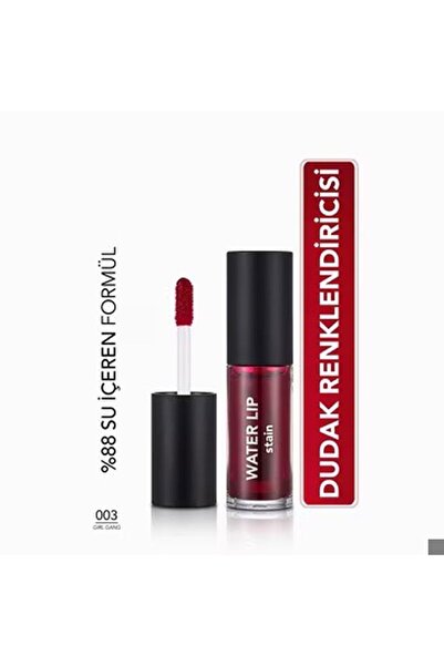 Flormar Water Lip Stain Kalıcı Mat Dudak Renklendiricisi No: 003