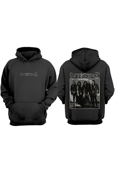 Anetos Μαύρο φούτερ Evanescence cccDesign Back με τύπωμα