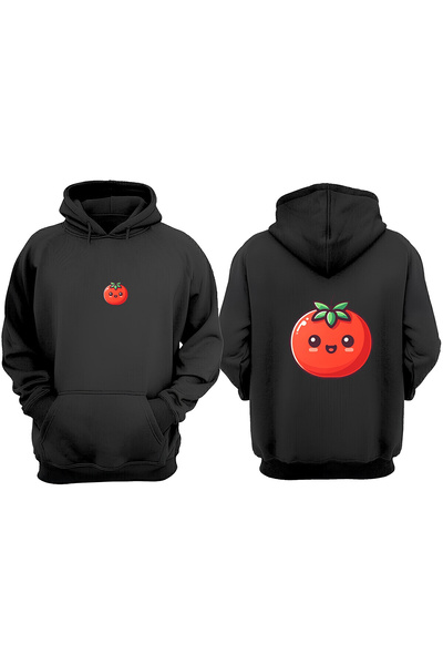 Anetos Rucsac cu design cu roșii drăguțe cu imprimeu Black Swea tricou