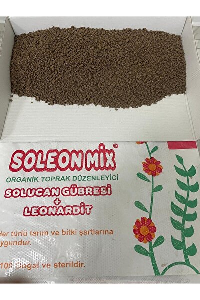 EKO Organik Solucan Gübresi Bahçe,fide,çiçek için 0,5 Kg