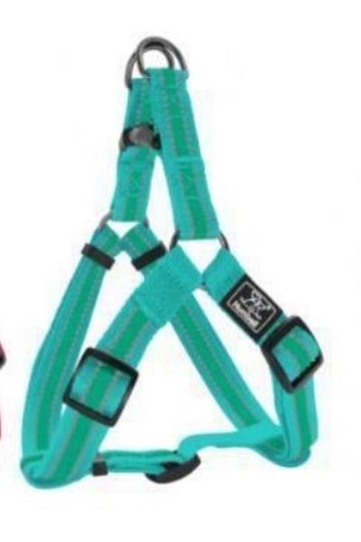 Nunbell Turquoise Reflective Breast Dog Collar S-M (Chest: 40 cm - 50 cm)