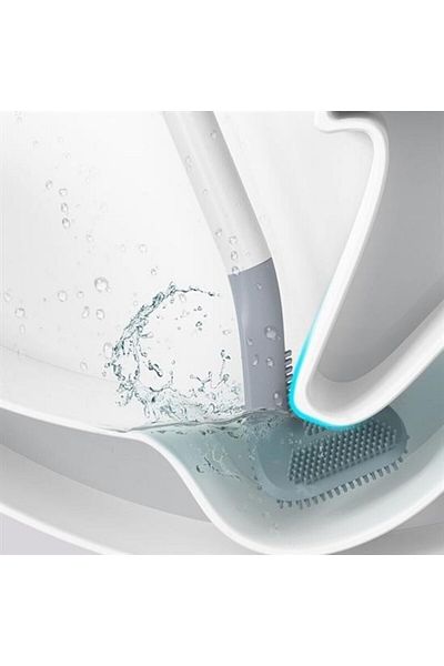 Buffer Golf Design Silicone WC Brush - Hook with Kitchen and Toilet Cleaning Gift