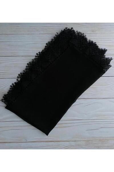 TUTUYA TEXTIL Розкішний шаль з мереживом - Перлинні чотки та весільний набір для дому