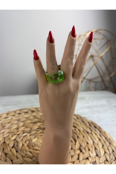 SEDEF TAKI Şeffaf yüzük