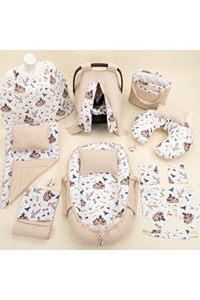 Yunikobaby مجموعة هاري الكاملة المكونة من 18 قطعة - مزدوجة الجوانب - محبوكة ب...