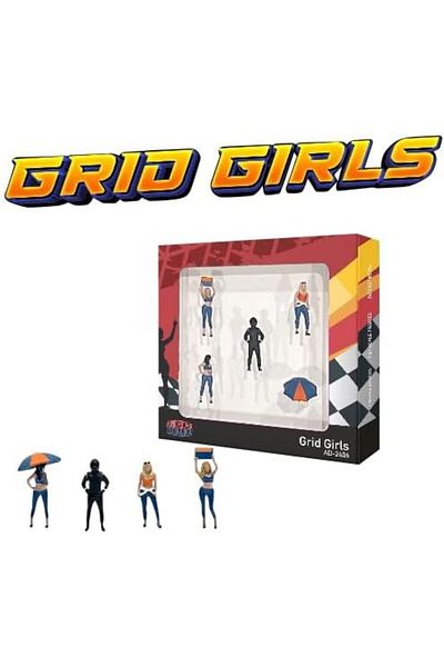 mini gt American Diorama Grid Girls Ad-2406 Figure