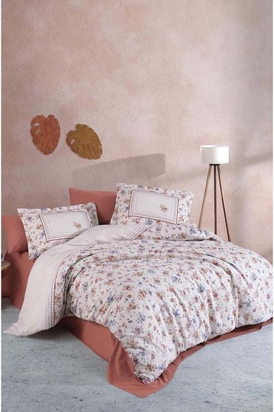 Clasy Single Visam Tile Duvet Cover Set