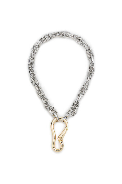 Twist ÇİFT RENKLİ ZİNCİR KOLYE