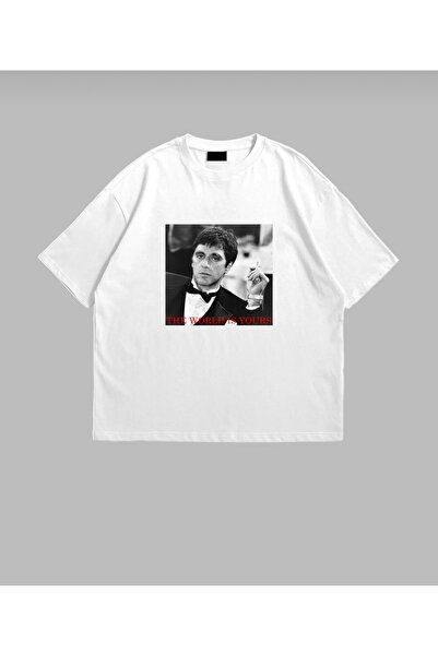 TRENDPUNKY - MAJICA S OTISKOM SCARFACE AL PACINO, VEĆA VELIČINA