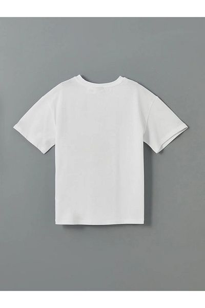 LC Waikiki Tricou pentru fetiță cu imprimeu Kuromi, alb, pentru copii LCW
