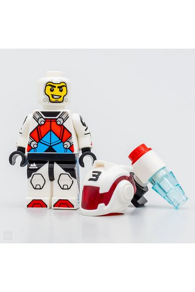 LEGO Minifigure Jetpack Racer Mini Figure Series 71048 # 27