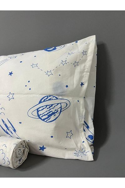 Pamuku Children's Patterned Single Personal Elastic Bed Sheet Set (+1 Pillow Case)