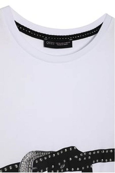 Quzu Λευκό γυναικείο T-Shirt TSH00016
