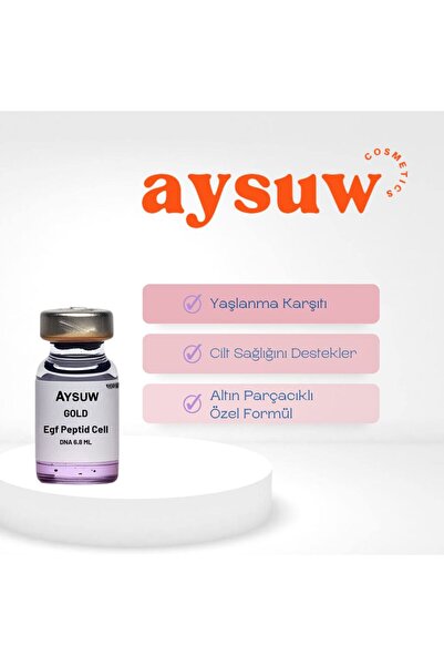 Altın Parçacıklı EGF Peptid Gold Ampule