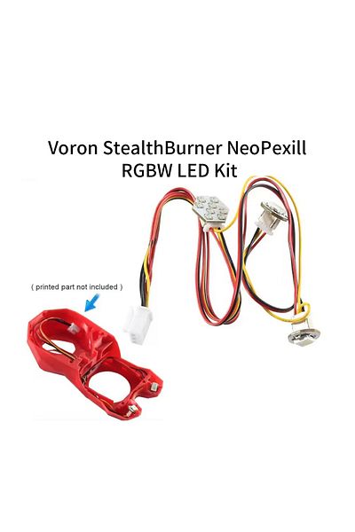 Choice Stealthburner LED Kit PTFE Wiring Harness Stealthburner  Extruder NeoPexill RGBW Mini Button PCB ...