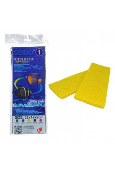 Sobo Filtre Süngeri 32x12x2 Sarı