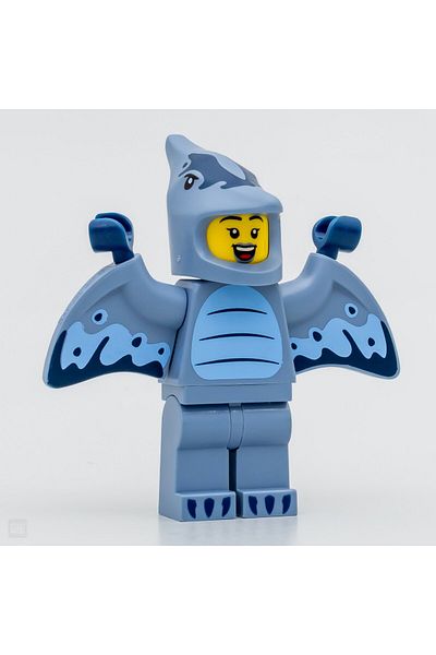 LEGO Minifigure 71048 Series Mini Figures and Pterodactyl Burning Bird Clothing