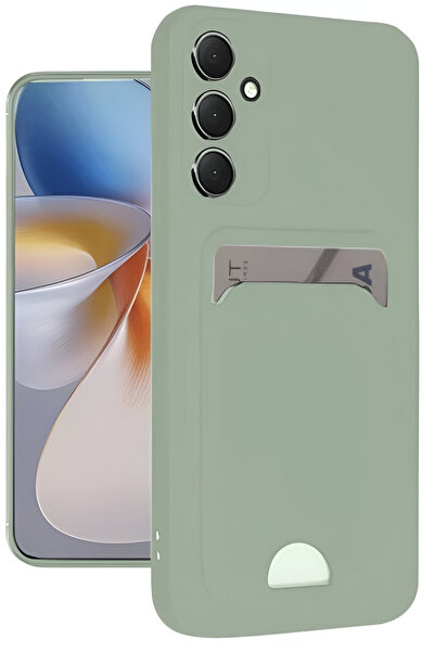 Rivor حافظة متوافقة مع هاتف سامسونج جالاكسي A16 مع حماية للكاميرا ومحفظة لبطا...