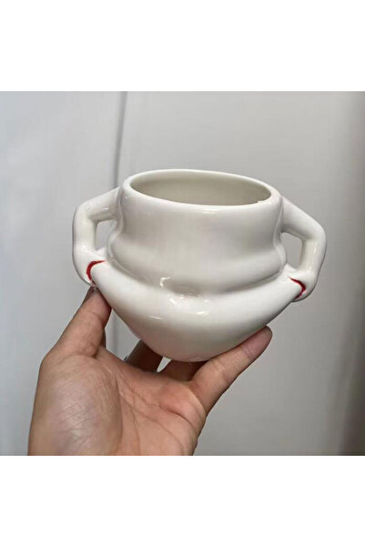 Choice 350ml Cute Ceramics Coffee Mug with Handle Milk Tea Cup Fat Belly Mug for Hot Cold Water Drinks Birt