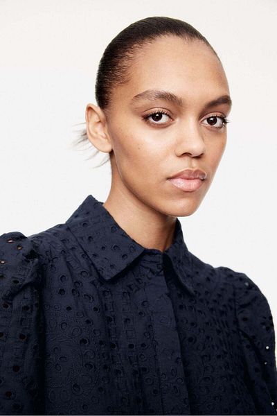H&M Broderie anglaise shirt dress