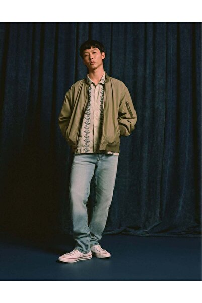 AMERICAN EAGLE بنطلون جينز أصلي مستقيم القصة من AE EasyFlex