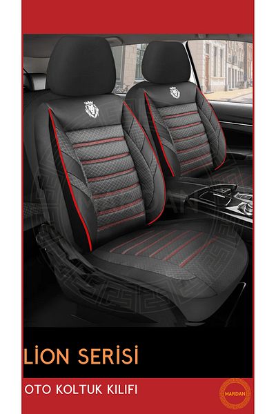 Galaxy LION Series NISSAN PULSAR HATCHBACK 2016-2019 Compatible Car Seat Cover with Zipper