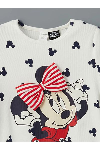 LC Waikiki تي شيرت للفتيات من LCW Kids Ecru