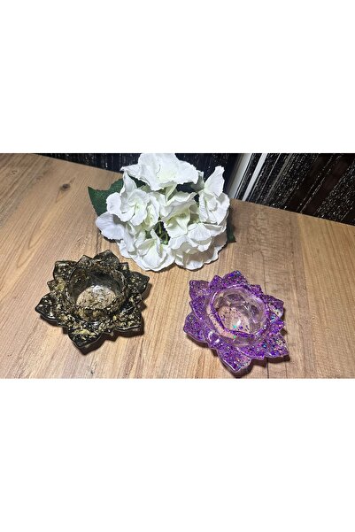 Naz Epoksi El Yapımı Mumluk Hediyelik