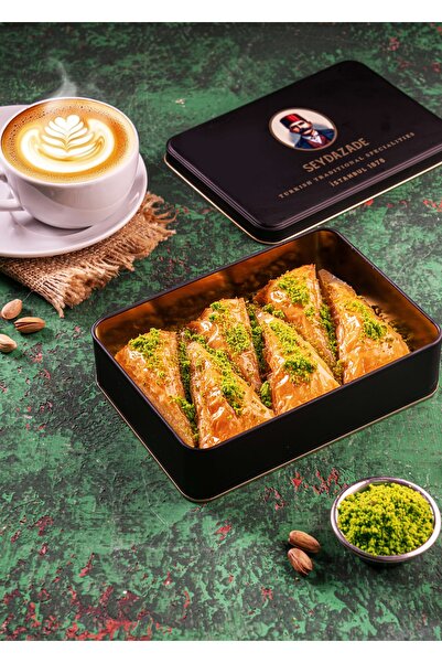SEYDAZADE Özel Teneke Kutuda Havuç Dilim Baklava (600 Gr)