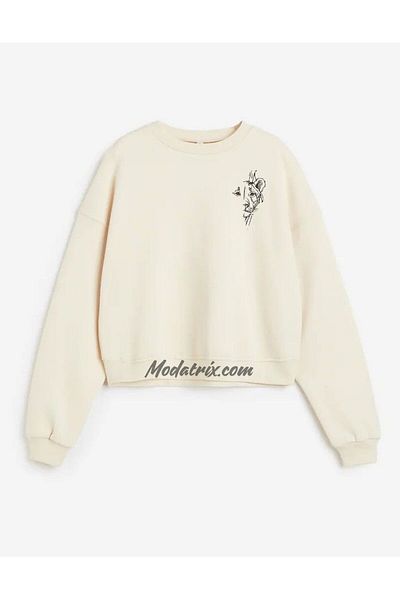 TİREde giyin Lion Couples Printed Lover Sweatshirt Combo,Lion Printed Women's Crop Sweatshirt