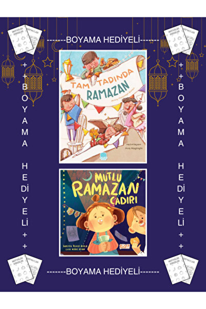 Timaş Çocuk Boyamalı - Çocuklar İçin Ramazan Kitapları Tam Tadında Ramazan / ...